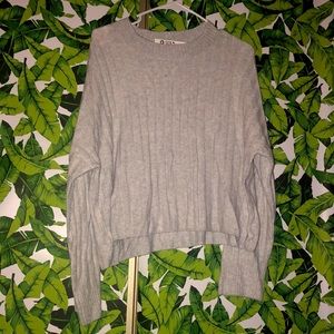 Gray sweater for women